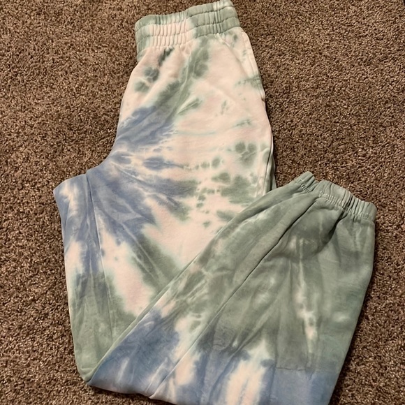 PACSUN TIE DYE SWEATS - Picture 1 of 3